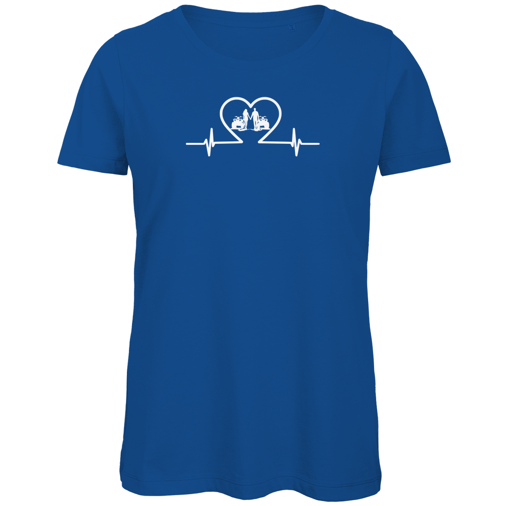 T-shirt bio premium pour femme Quad Couple Duo avec Power