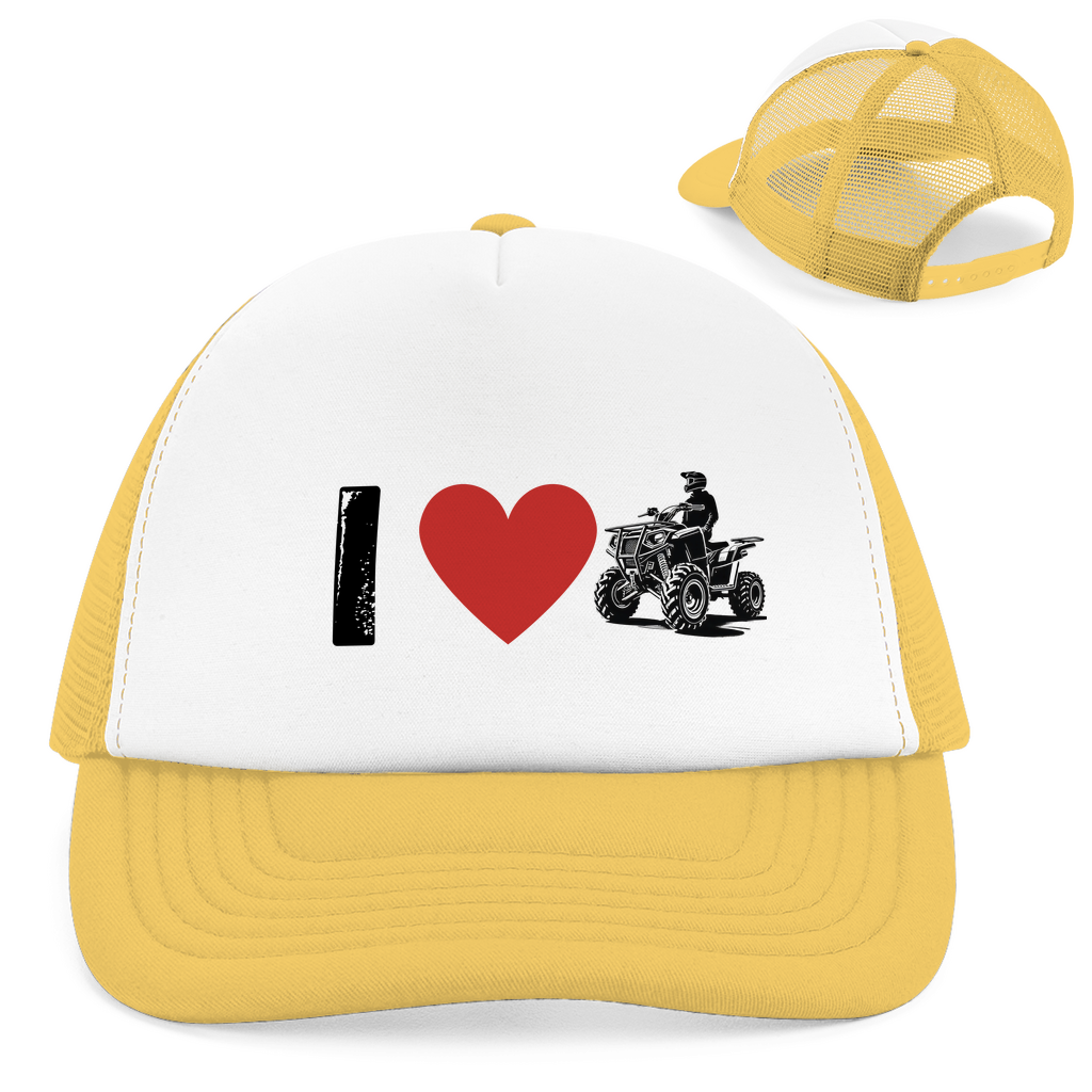 Retro Trucker Cap I Love Quad