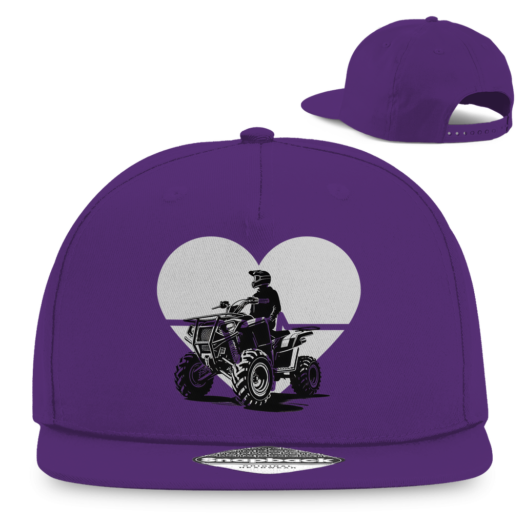 Snapback Rapper Cap Quad Herzline