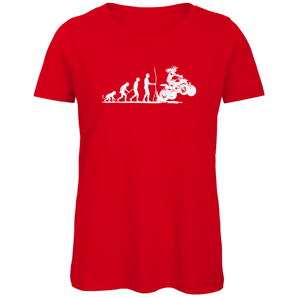 Damen Premium Bio T-Shirt Quad Evolution