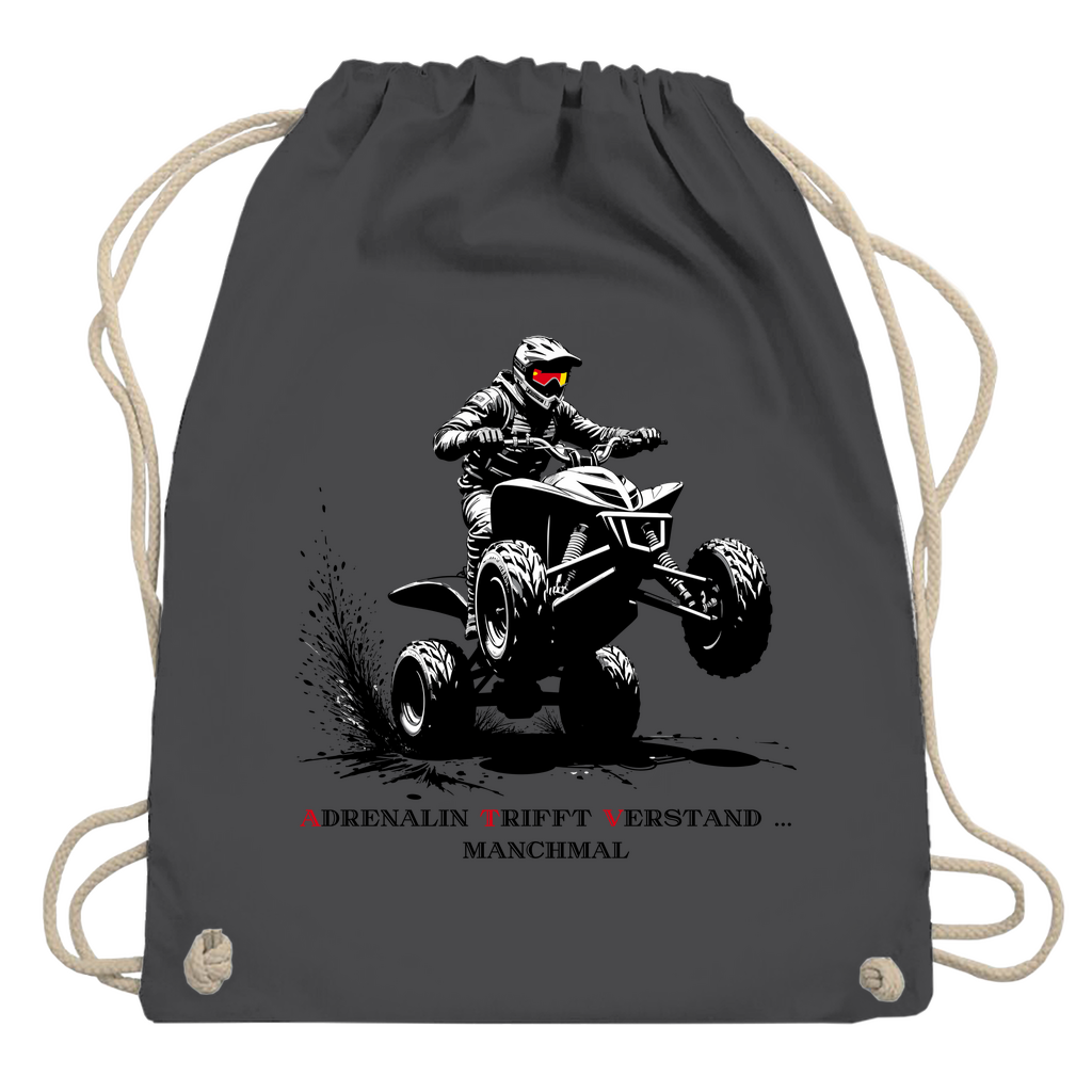 Turnbeutel Quad Adrenalin trifft Verstand...manchmal
