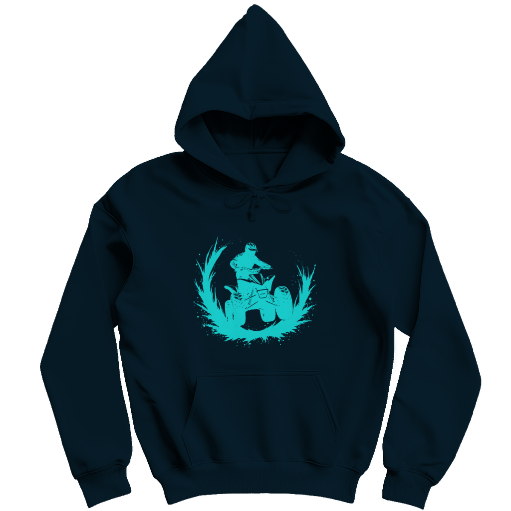 Herren Hoodie Quad