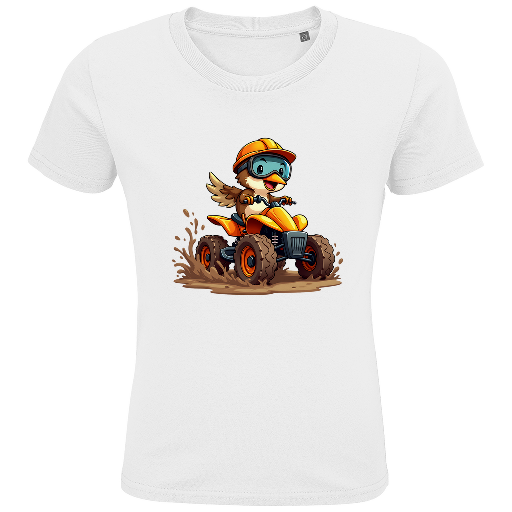 Kinder Premium Bio T-Shirt Quad Spatz