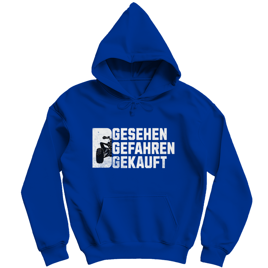 Herren Hoodie Gesehen.Gefahren.Gekauft