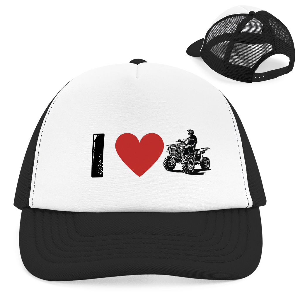 Retro Trucker Cap I Love Quad