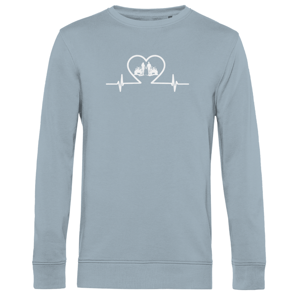 Herren Premium Bio Sweatshirt Quad-Paar Uns hält nichts auf