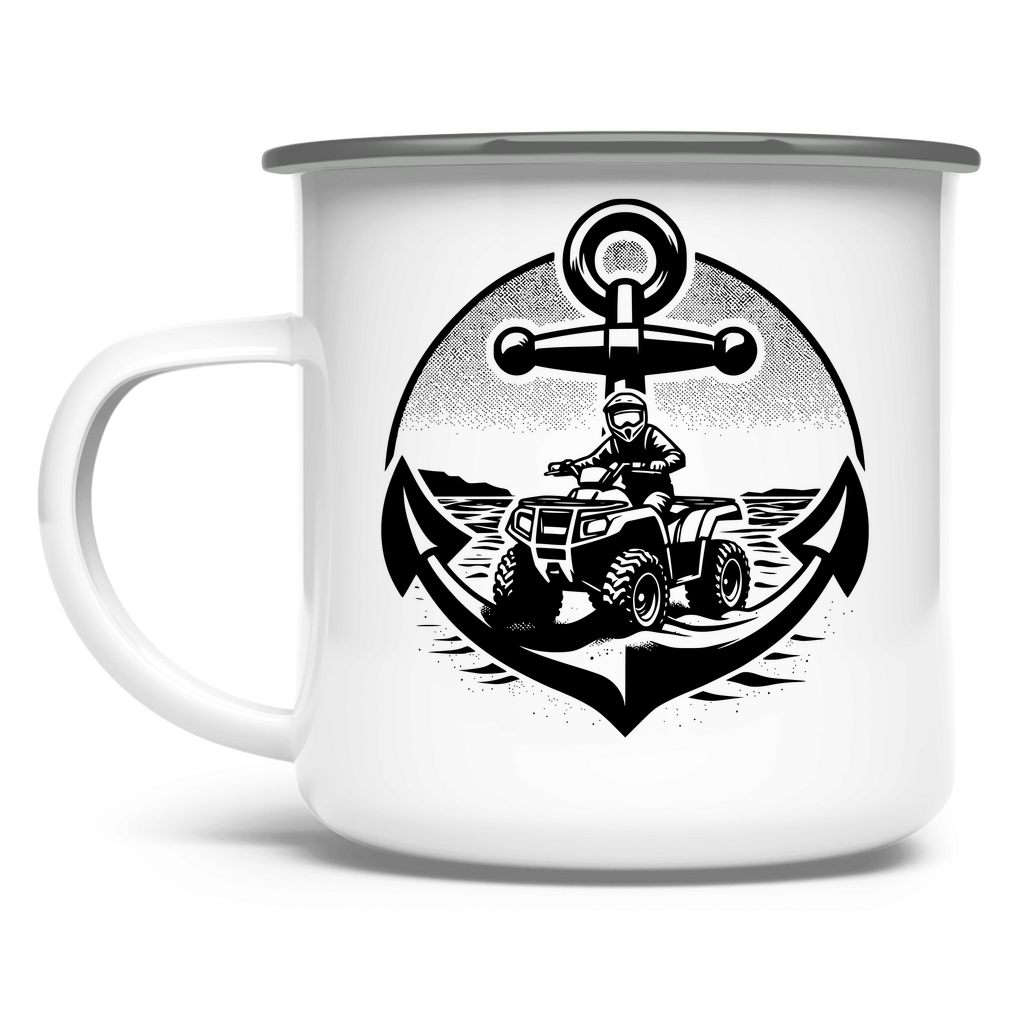 Enamel Mug Quad Anchor