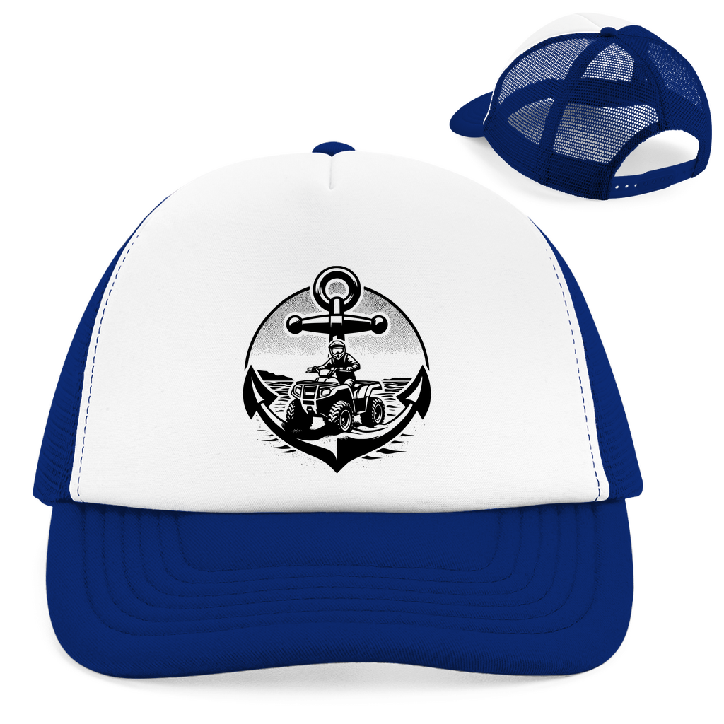 Retro Trucker Cap Quad Anker