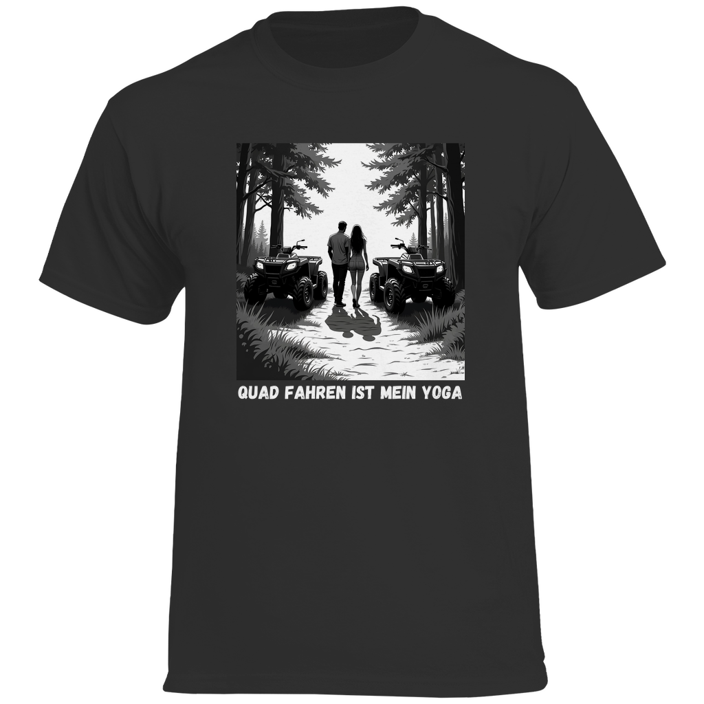 Men's Premium T-Shirt Quad biking is my yoga