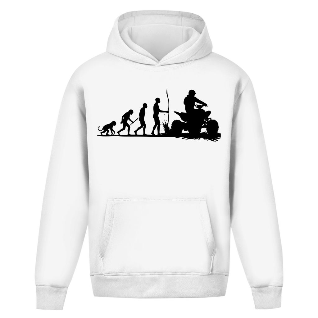 Oversize Hoodie Ohne Kordel Quad Evolution