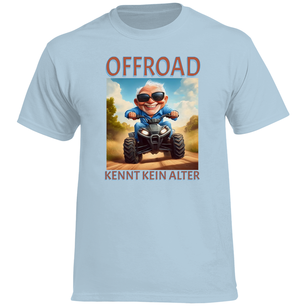 Herren Premium T-Shirt Quad Offroad kennt kein Alter