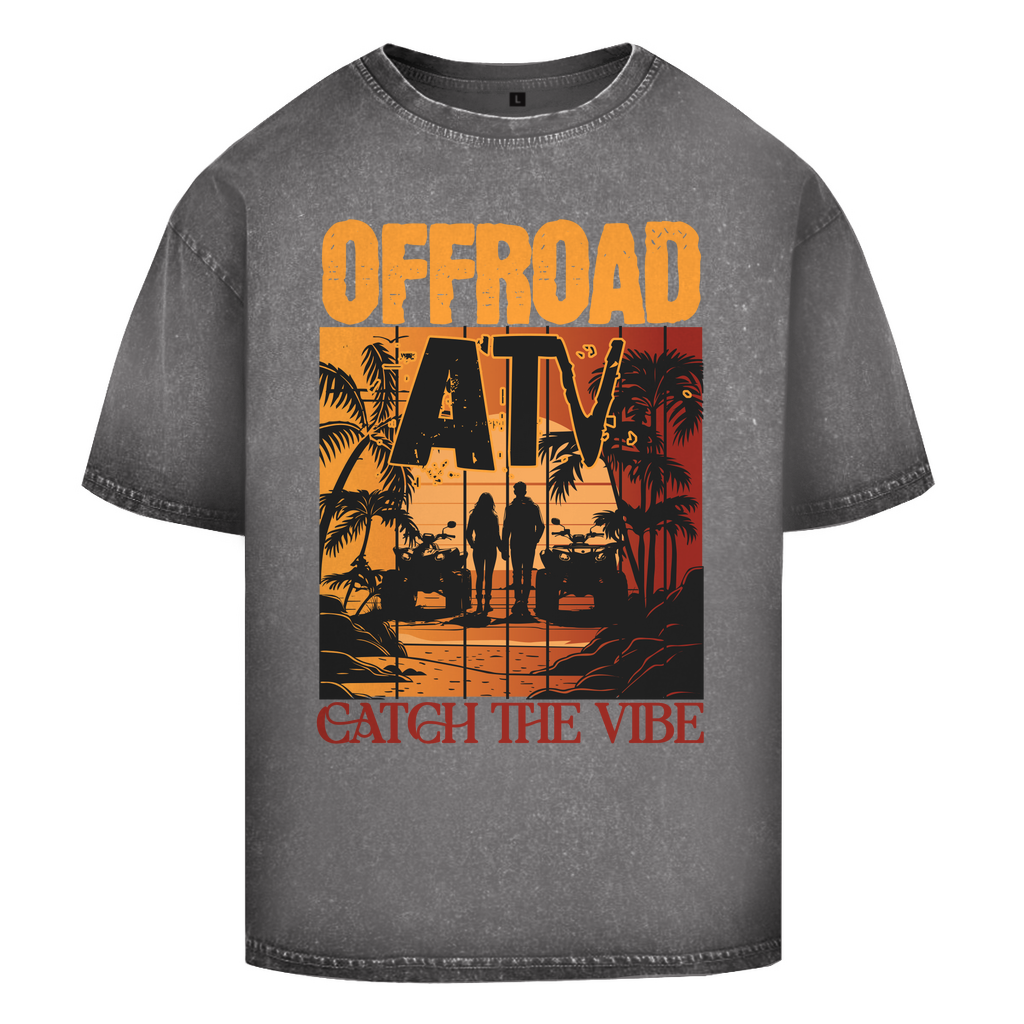 Oversize Washed T-Shirt Quad Offroad