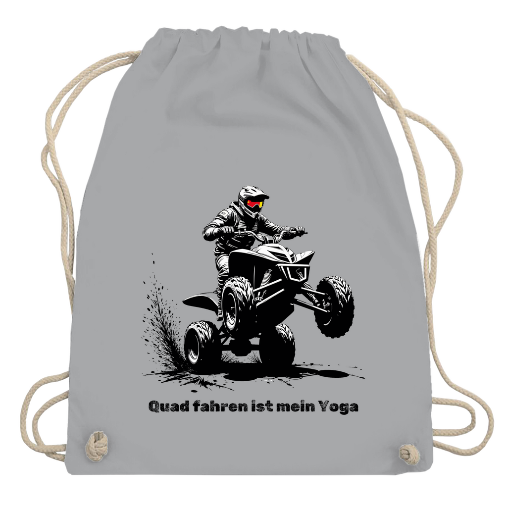Turnbeutel Quad fahren ist mein Yoga