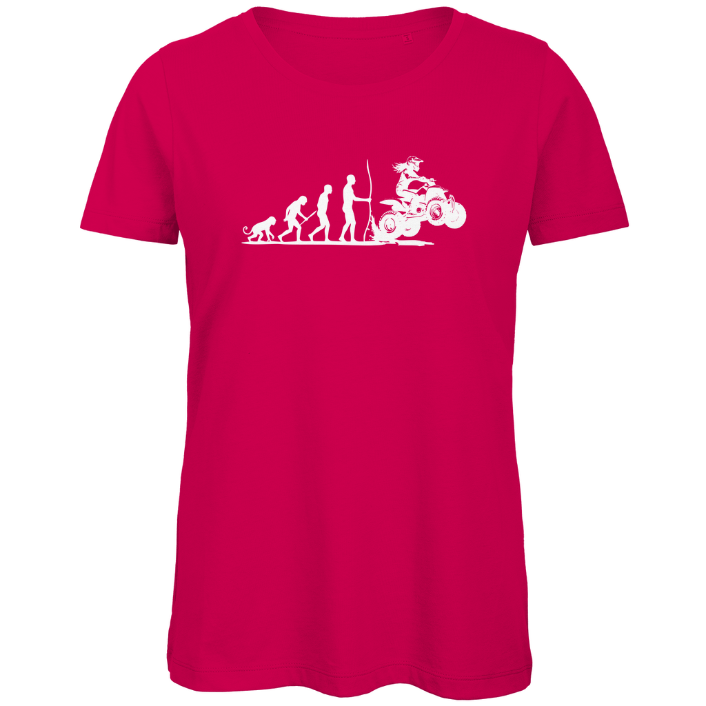 Damen Premium Bio T-Shirt Quad Evolution