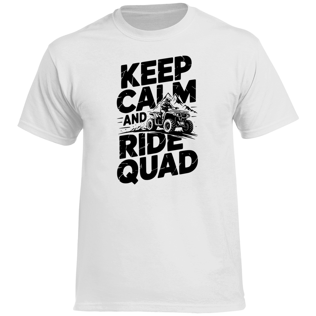 Herren Premium T-Shirt Keep calm and ride Quad