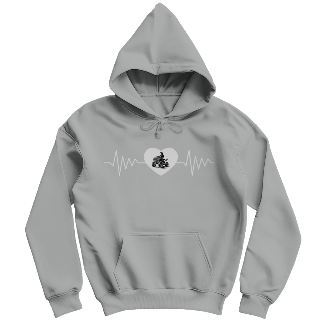 Herren Hoodie Quad Herzline