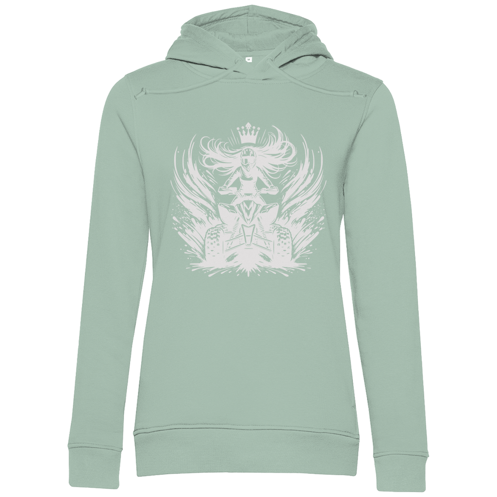 Damen Premium Bio Hoodie Quad Princess