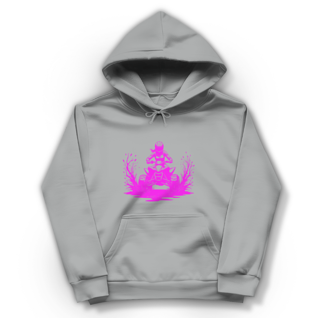 Damen Hoodie Quad