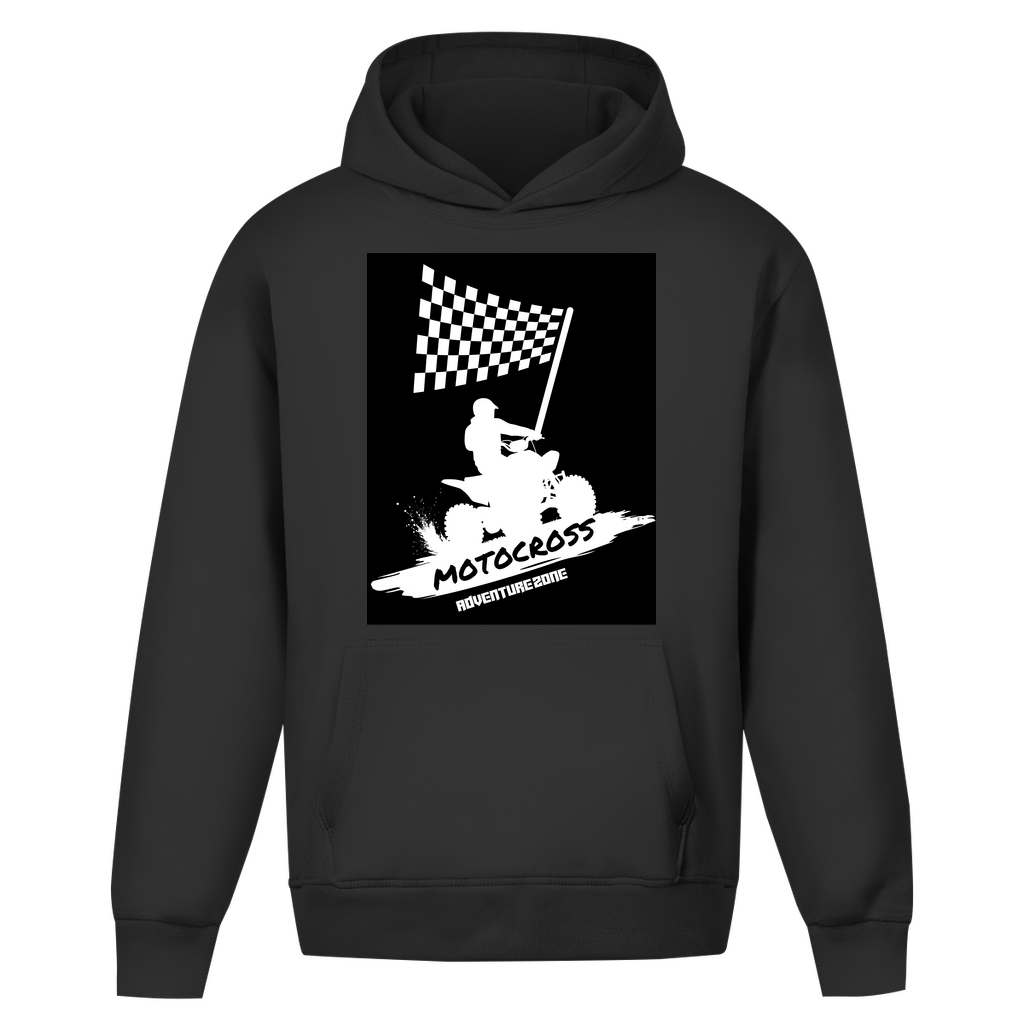 Oversize Hoodie Ohne Kordel Quad Motocross