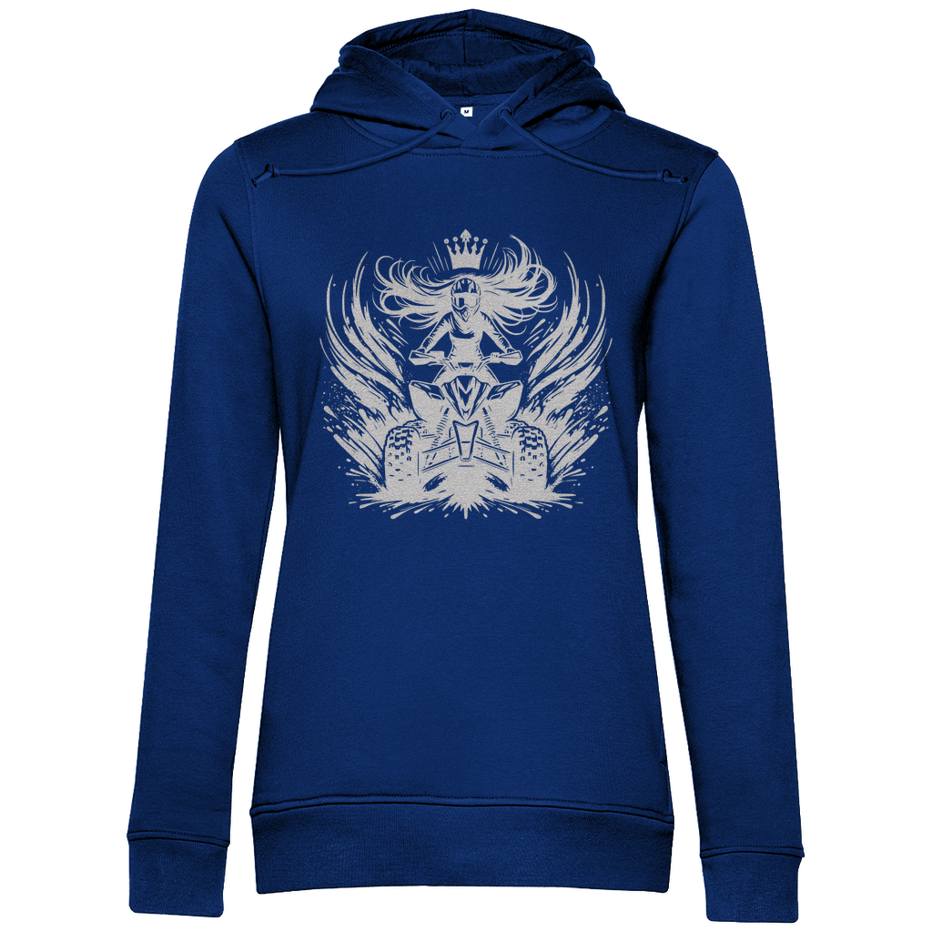 Damen Premium Bio Hoodie Quad Princess