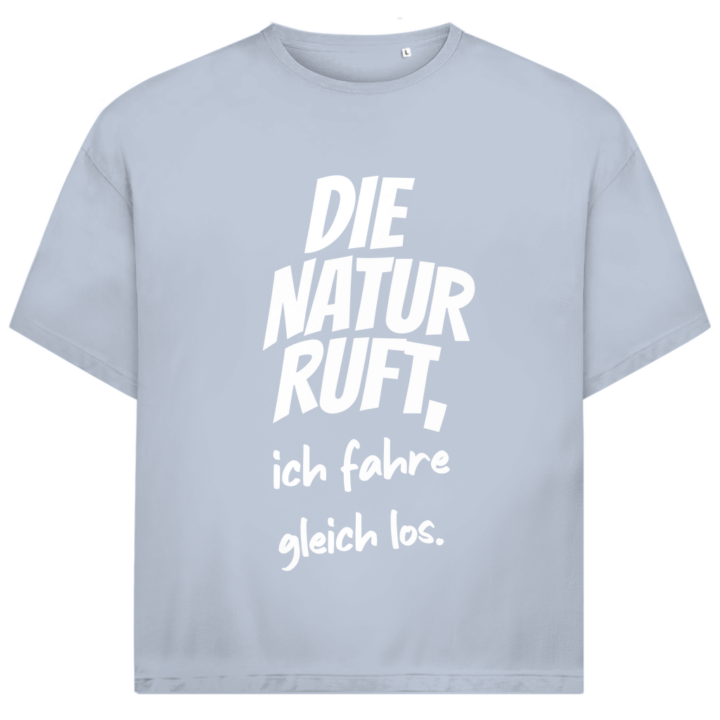 Jack and Jones Oversize T-Shirt Quad Die Natur ruft