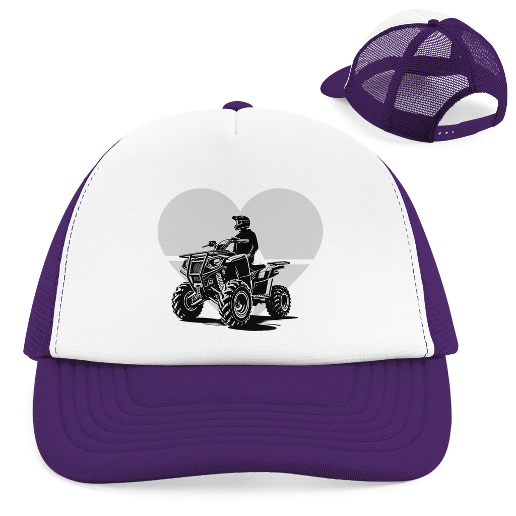 Retro Trucker Cap Quad Herzline