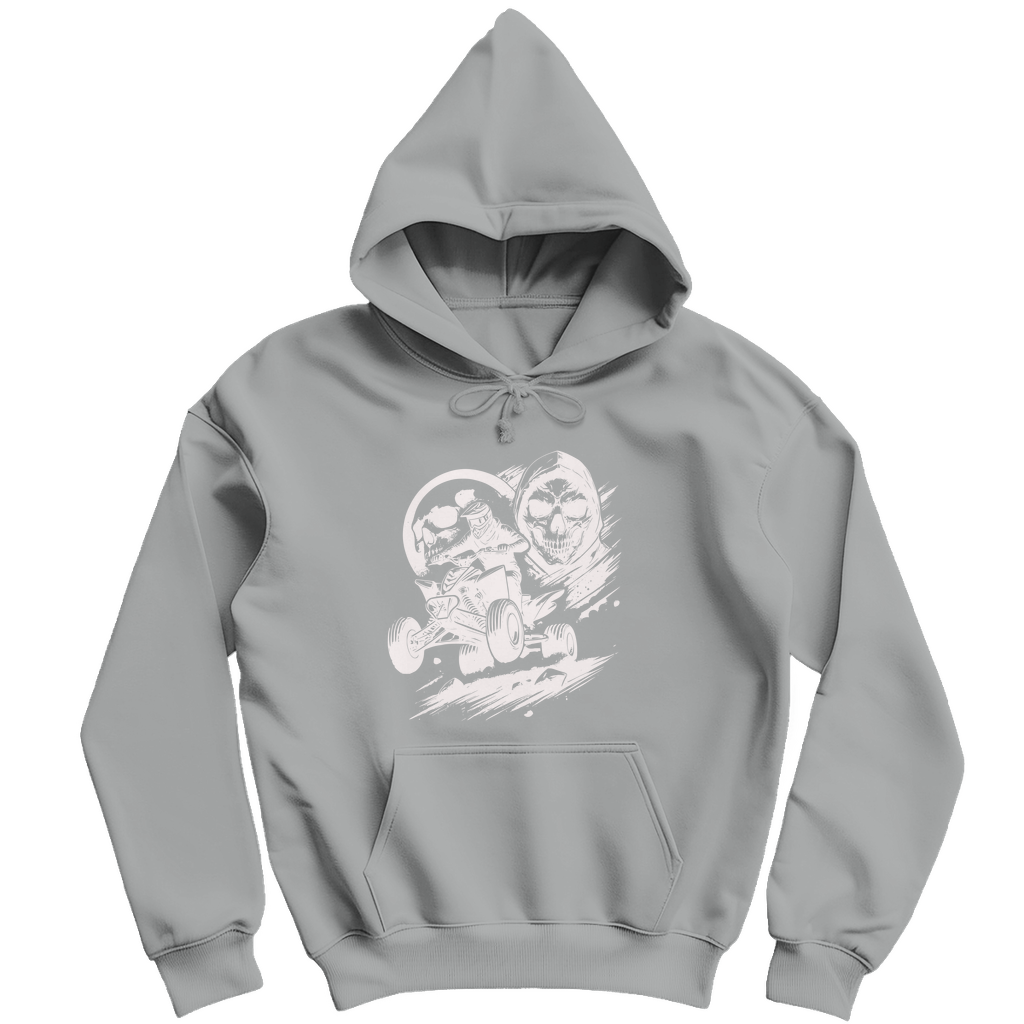 Sweat à capuche pour homme Quad Skull