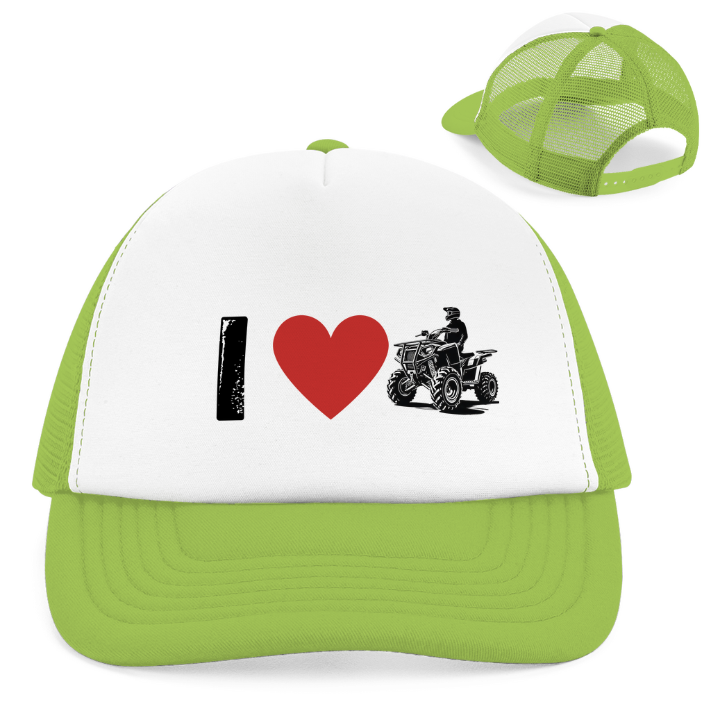 Retro Trucker Cap I Love Quad
