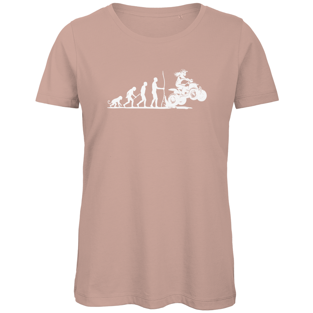 Damen Premium Bio T-Shirt Quad Evolution