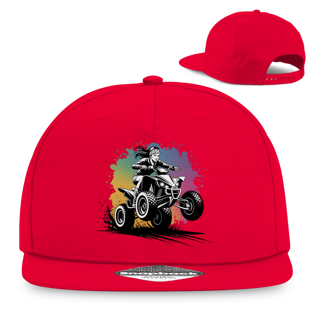 Casquette Snapback Rapper Quad