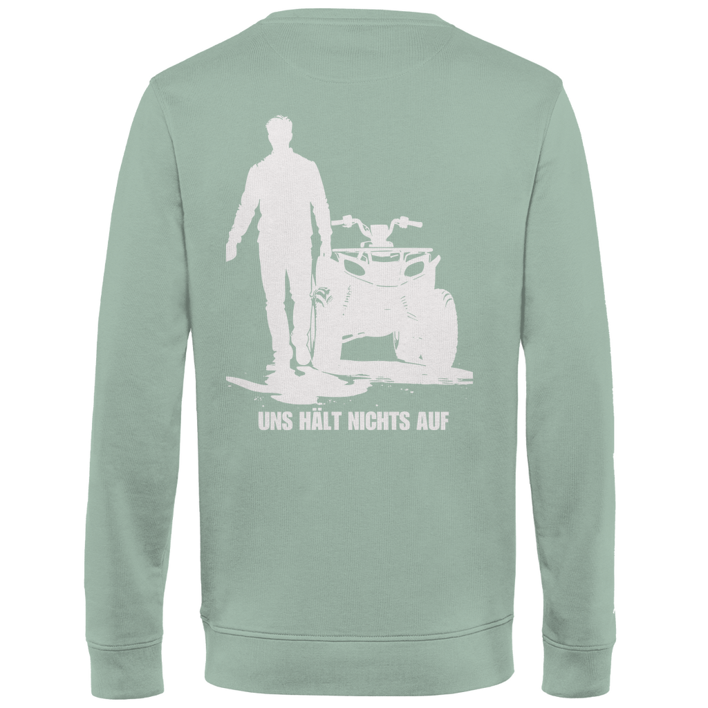 Herren Premium Bio Sweatshirt Quad-Paar Uns hält nichts auf