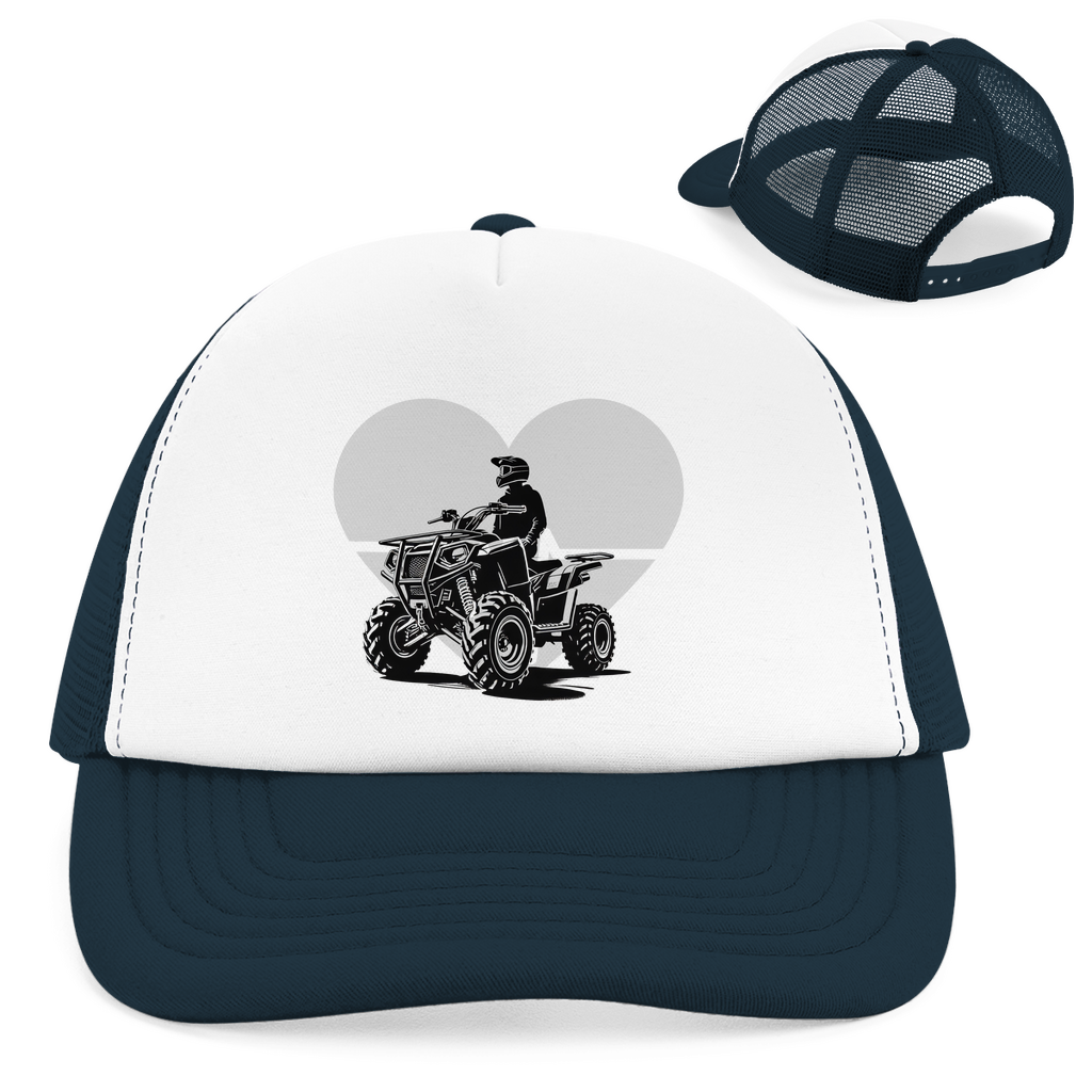 Retro Trucker Cap Quad Herzline