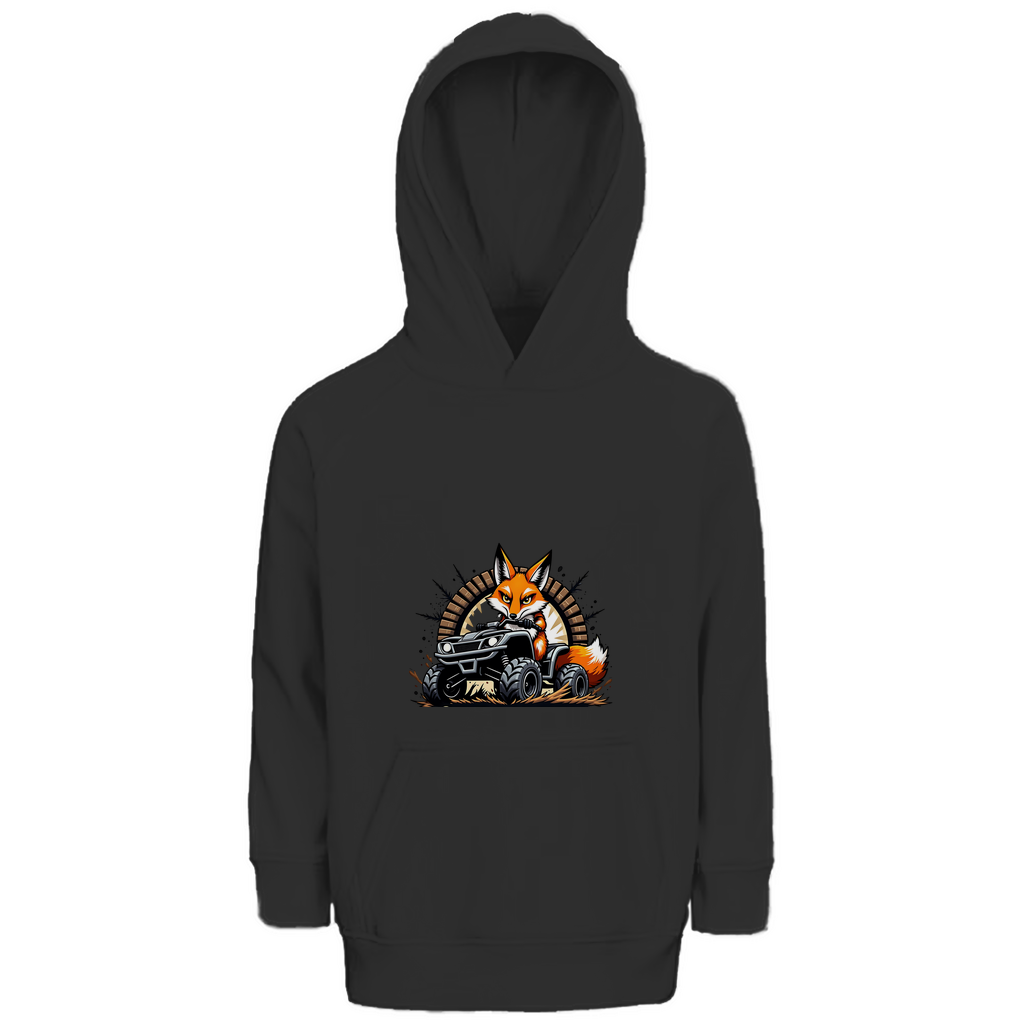 Kinder Premium Bio Hoodie Quad OffroadFuchs