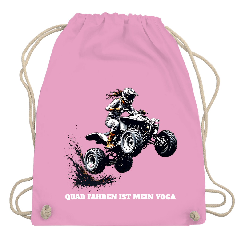 Turnbeutel Quad fahren ist mein Yoga