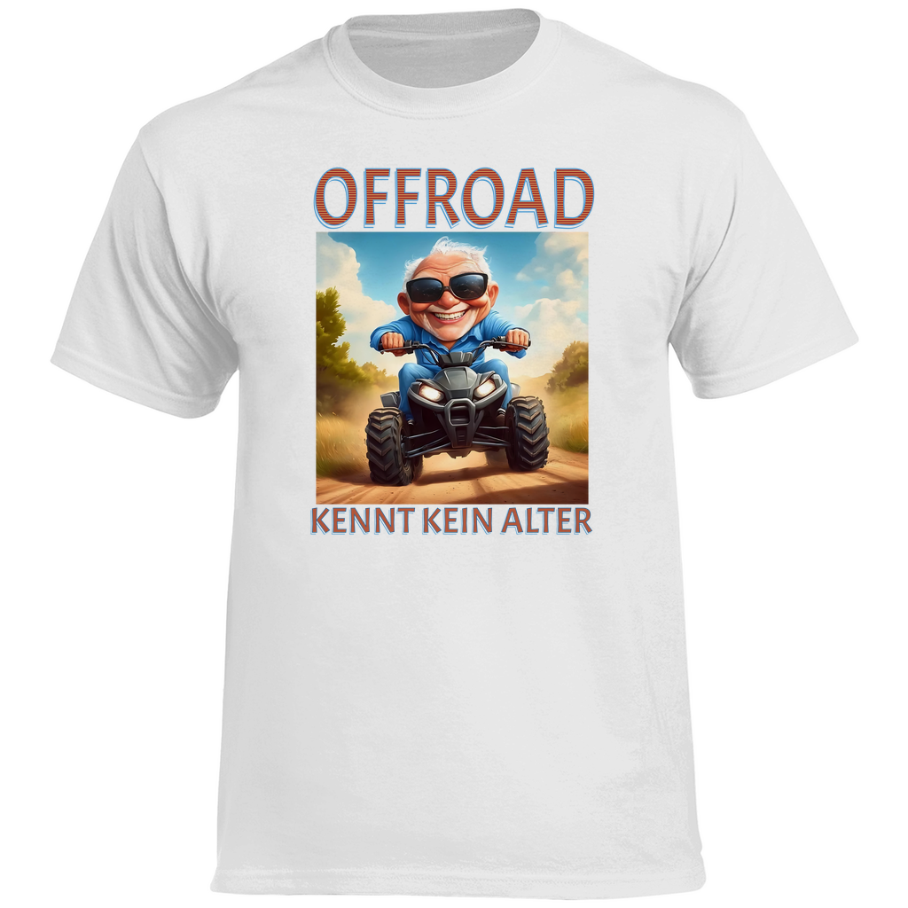 Herren Premium T-Shirt Quad Offroad kennt kein Alter