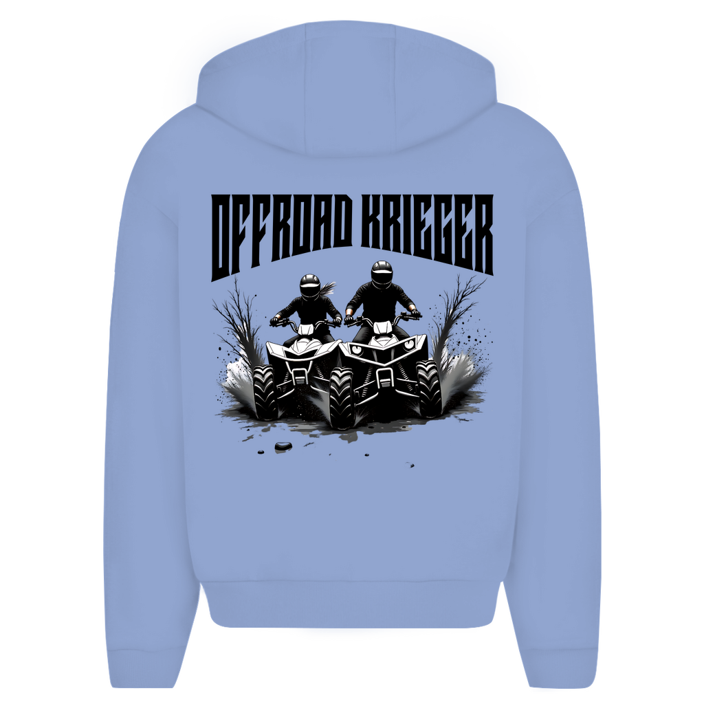 Oversize Zipper Hoodie Quad Offroad Krieger