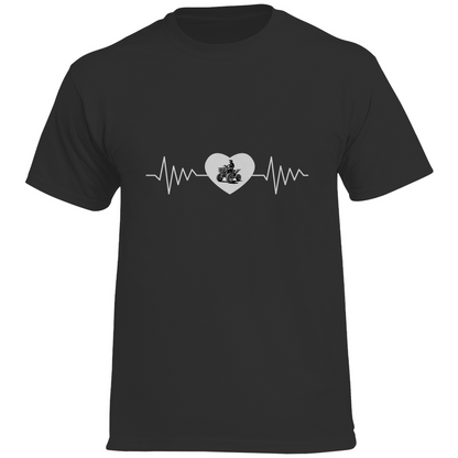 Herren Premium T-Shirt Quad Herzline