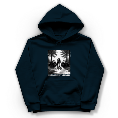 Damen Hoodie Quad fahren ist mein Yoga