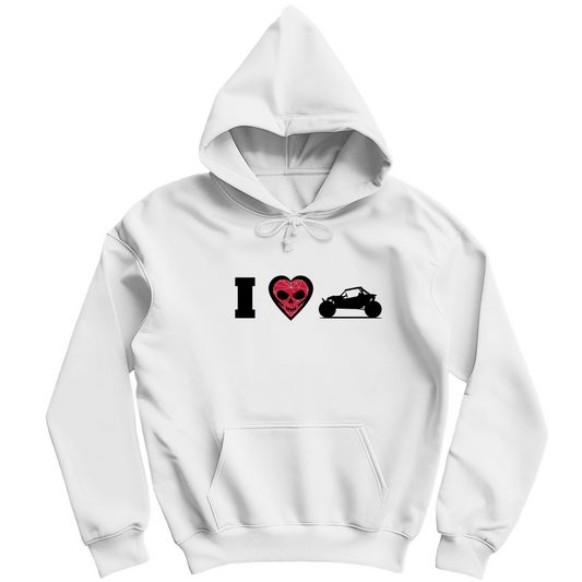 Sweat à capuche pour homme J'aime Buggy
