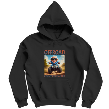 Herren Hoodie Quad Offroad kennt kein Alter