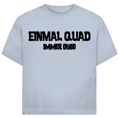 Unisex Jack and Jones Oversize T-Shirt Einmal Quad immer Quad