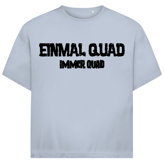Unisex Jack and Jones Oversize T-Shirt Einmal Quad immer Quad