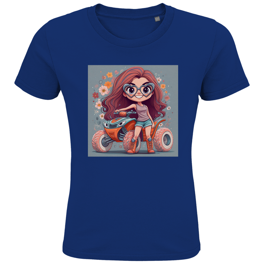 Kinder Premium Bio T-Shirt Quad PinkLady