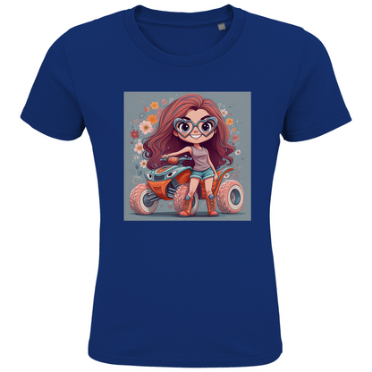 Kinder Premium Bio T-Shirt Quad PinkLady