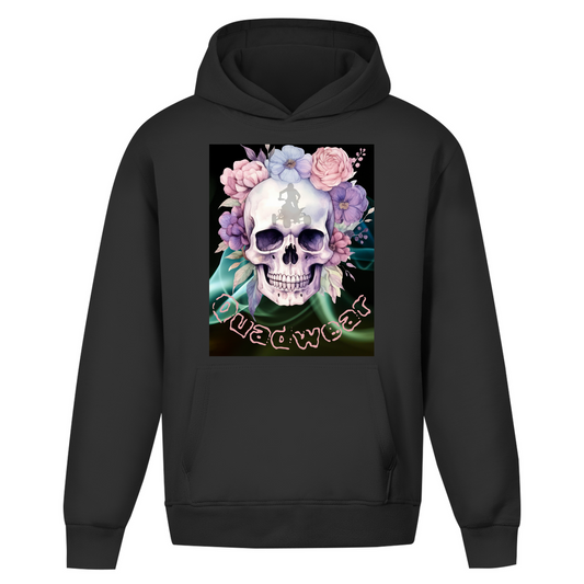 Sweat à capuche oversize sans cordon de serrage Quadwear