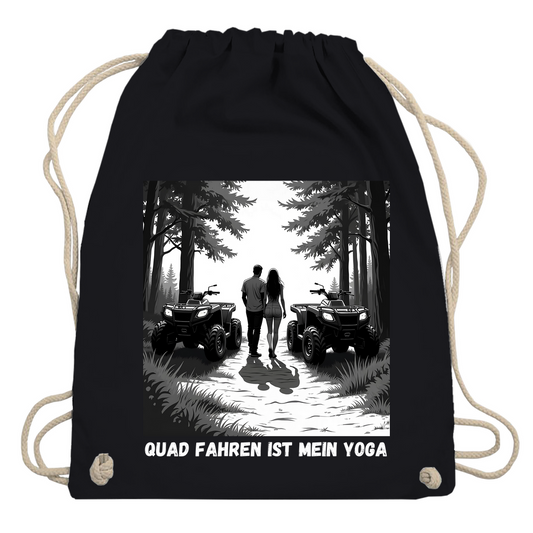 Turnbeutel Quad fahren ist mein Yoga