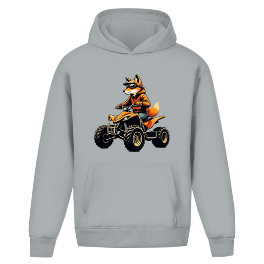 Oversize Hoodie Ohne Kordel Quad Fuchs
