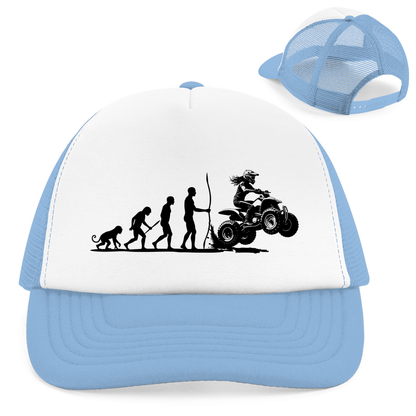 Retro Trucker Cap Quad Evolution