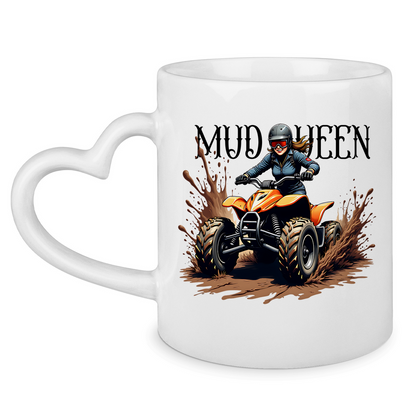 Tasse mit Herzhenkel MudQueen