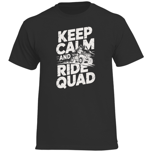 Herren Premium T-Shirt Keep calm and ride Quad